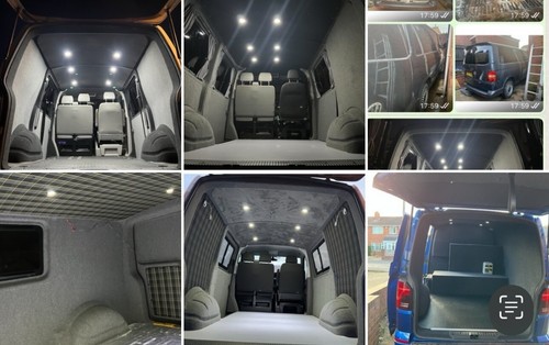 Camper van carpet lining - van,
