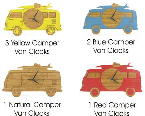 Camper van wooden bamboo - vw,