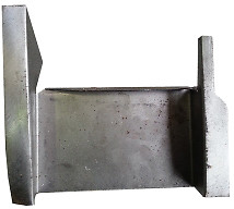 Post valance bracket right - bracket,