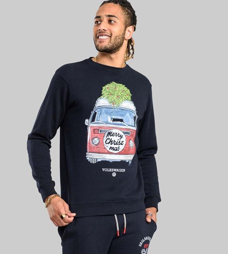 D555 mens christmas sweatshirt - d555,