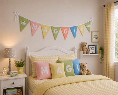 Personalised bunting baby - bunting,,