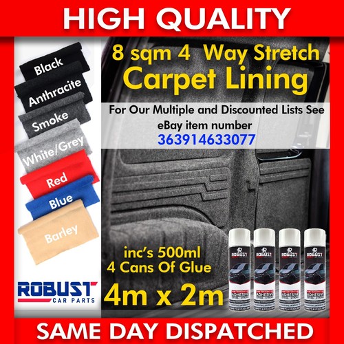 Camper van lining carpet way - 4,