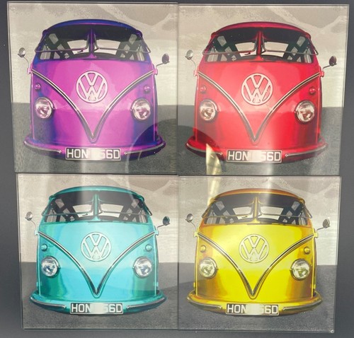 Glass coaster classic vw - –,