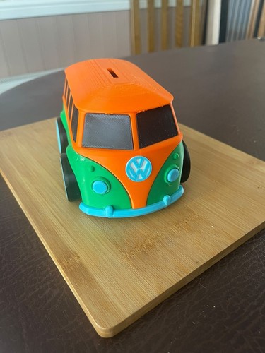 Printed campervan money - printed,