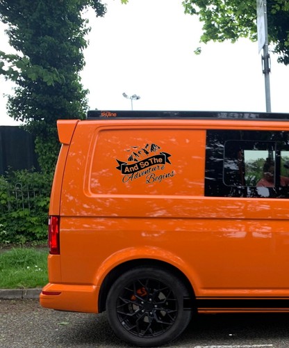 Camper van sticker viking - van,