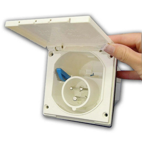 Mains 230v 16a - 16a, flush