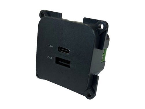Black usb and c - usb-a, c-line