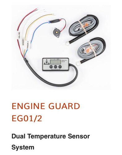 Dual sensor temperature alarm - sensor,