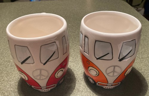 Hippie camper van bus mug - hippie,