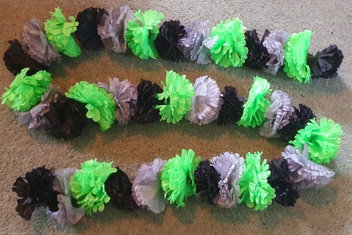 Black light green grey - black, light-green