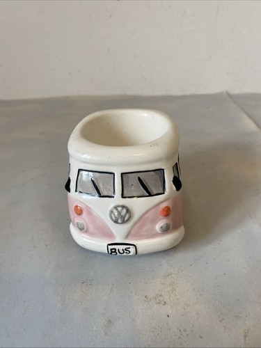Ceramic camper van candle - camper,