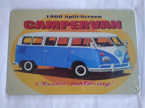 Camper van metal sign - camper,