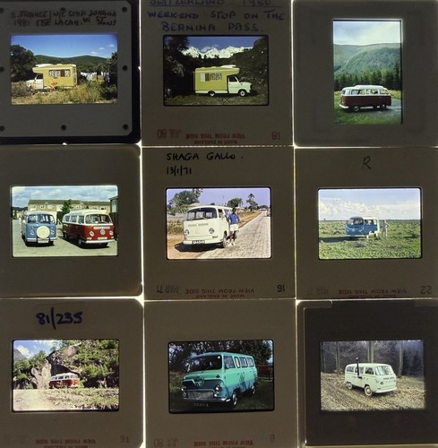 Vintage 35mm photo slides - x,