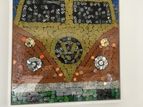 Volkswagon camper van art