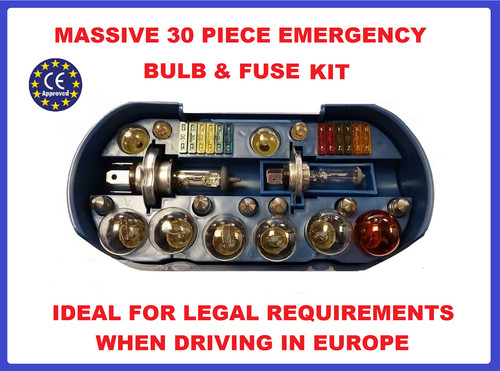 Spare bulb kit - bulb, h7