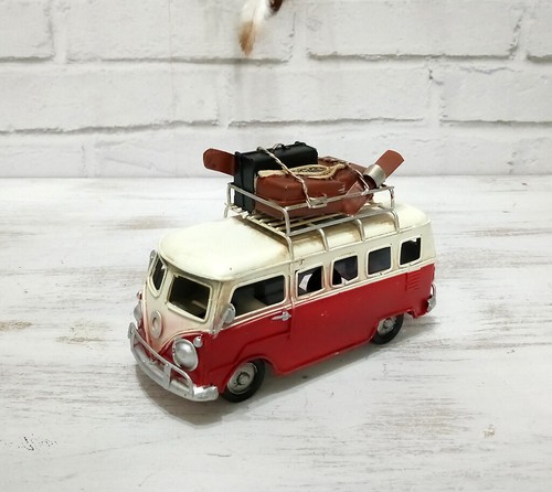 Hippie pink camper - hippie,
