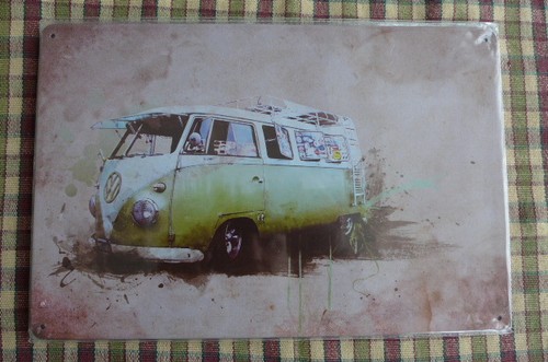 Retro camper van - vw,