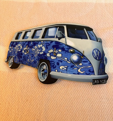 Wooden camper van key rack - vw,