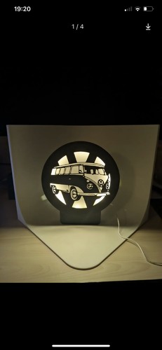 Camper van light box - van,