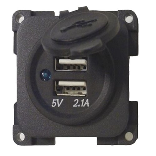 Cbe grey double - usb, 5v