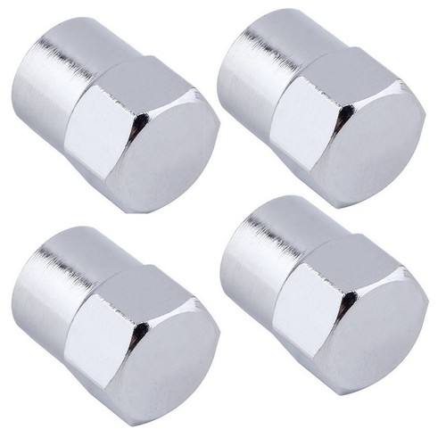 Chrome metal alloy wheel dust - alloy,