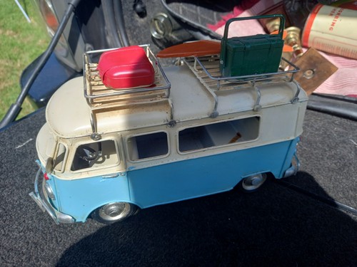 Camper van metal tin - metal,